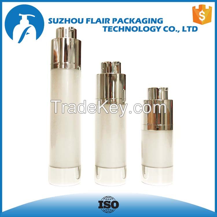 15ml 30ml 50ml Empty twist up round airless bottle