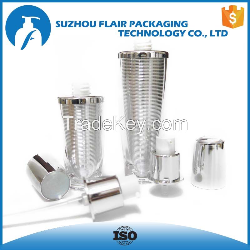 Plastic empty cosmetic bottle      