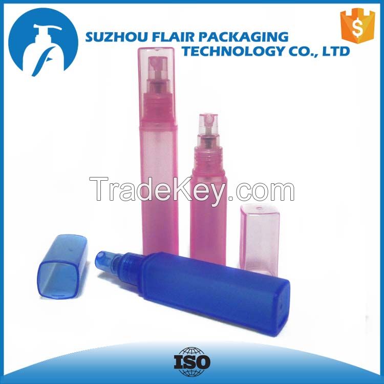 10ml 12ml 16ml Square fine mist spray bottle for cleaner