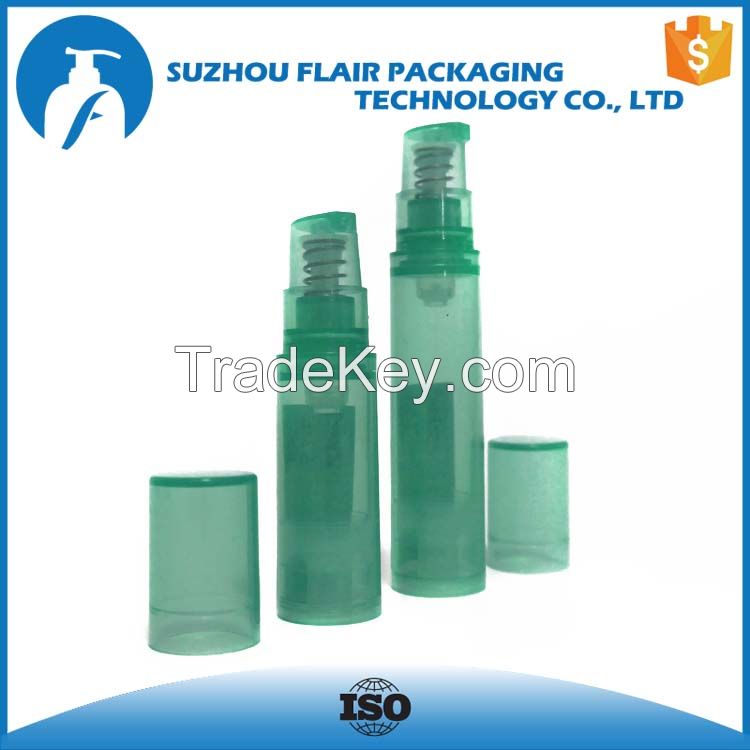 5ml 7ml mini airless plastic cosmetic bottle