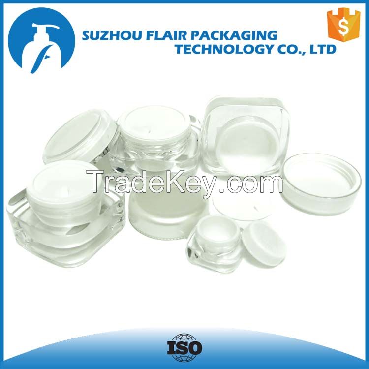 6ml 15m 30ml 35ml 50ml 63ml Acrylic empty Cosmetics Packaging Jars