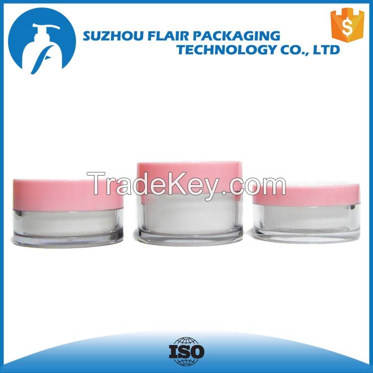 80ml 100ml 150ml acrylic face mask jar