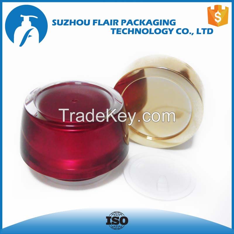 15ml Acrylic Fancy cosmetic jars wholesale