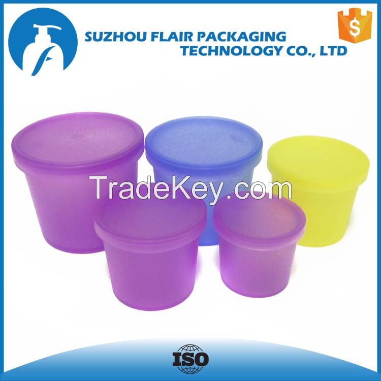 60ml 100ml 120ml 200ml 250ml empty round PP jar for cosmetics