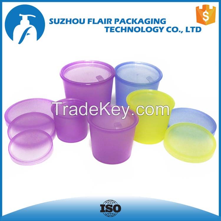 60ml 100ml 120ml 200ml 250ml empty round PP jar for cosmetics