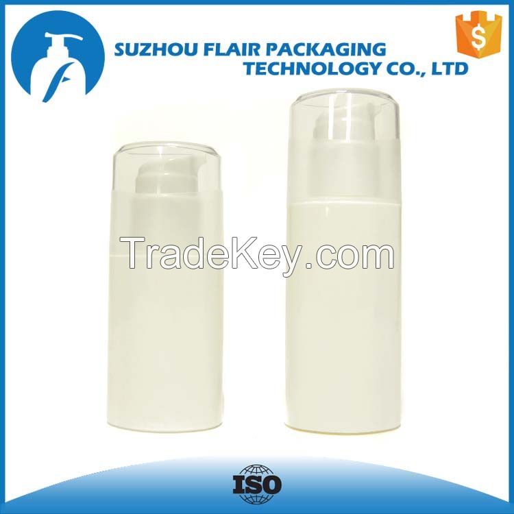 Oval shape PP airless lotion bottle 30ml 50ml