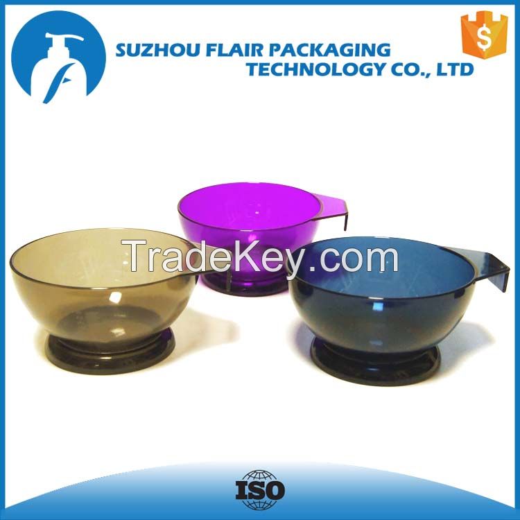 Plastic hair dyeing tint bowl