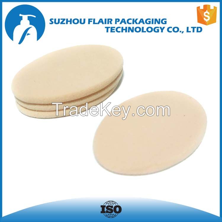 soft oval shaped powder puff sponge