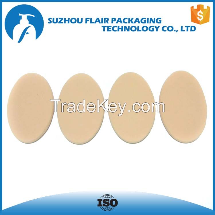 soft oval shaped powder puff sponge