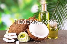 Crude coconut oil