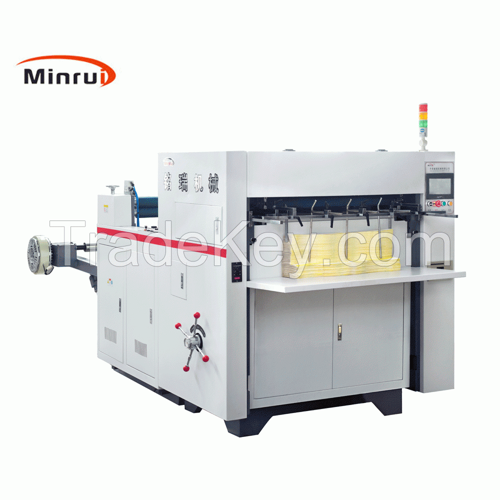 MR-850 Industrial Paper Cutting Machines creasing and Embossing Machin