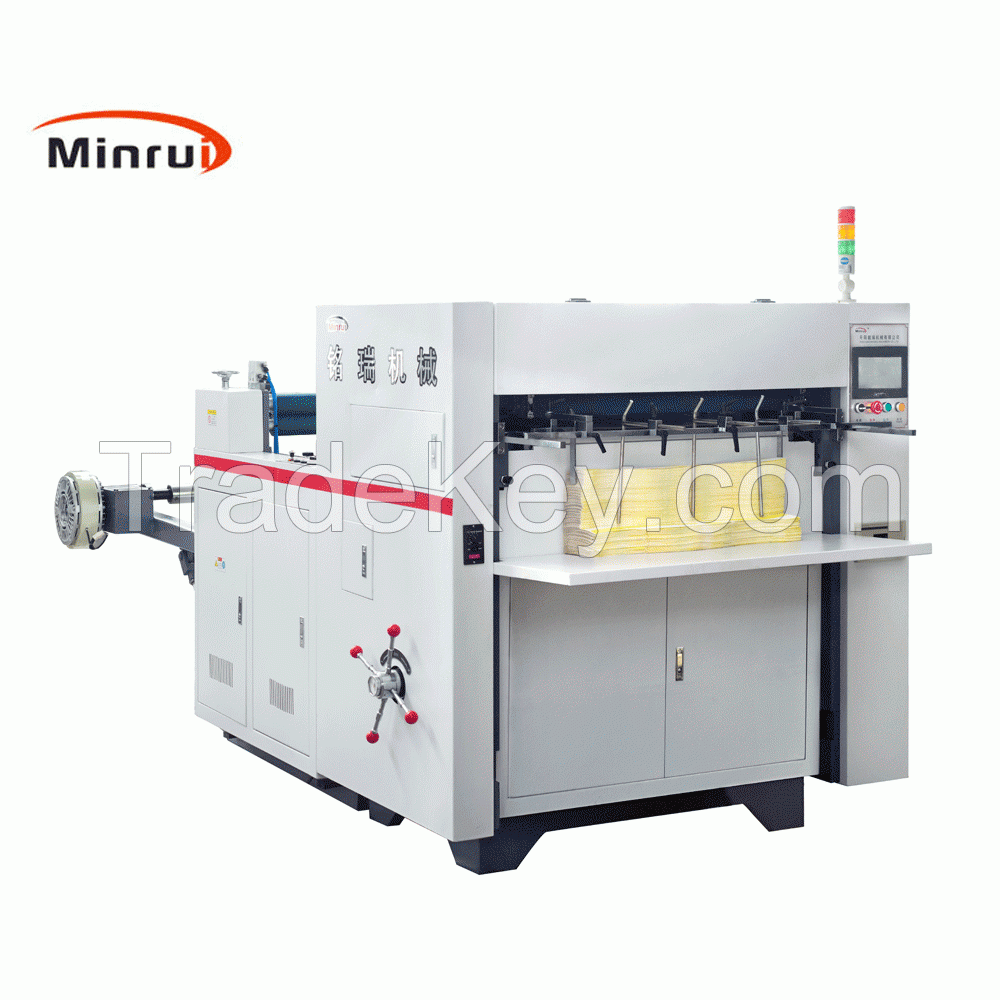 MR-850 Good price of paper cup die cutting creasing machine used for b