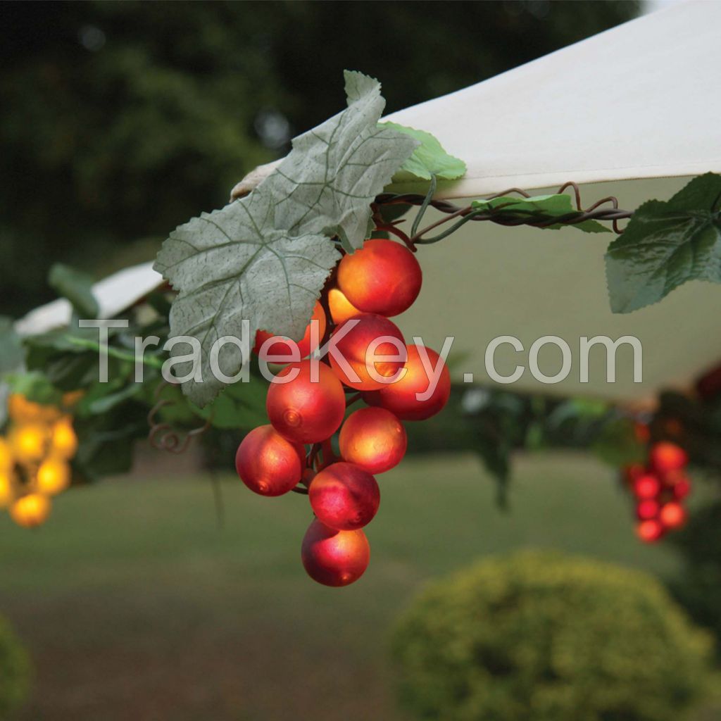 Solar Powered 64 Umbrella Grape Lights