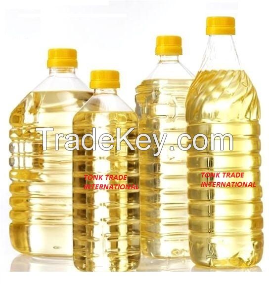 Sunflower oil refined and crude