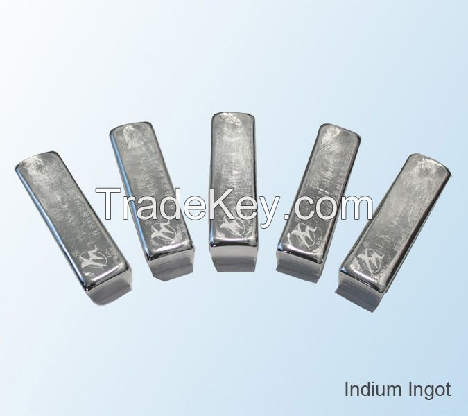 99.99% Pure Indium Ingot High Purity