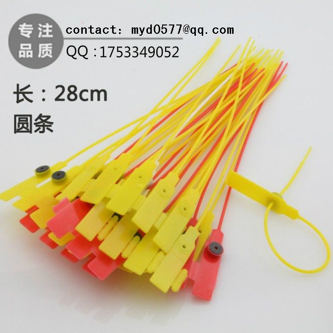 PSS-13 colorful one-time Metal Plastic Strap Seal
