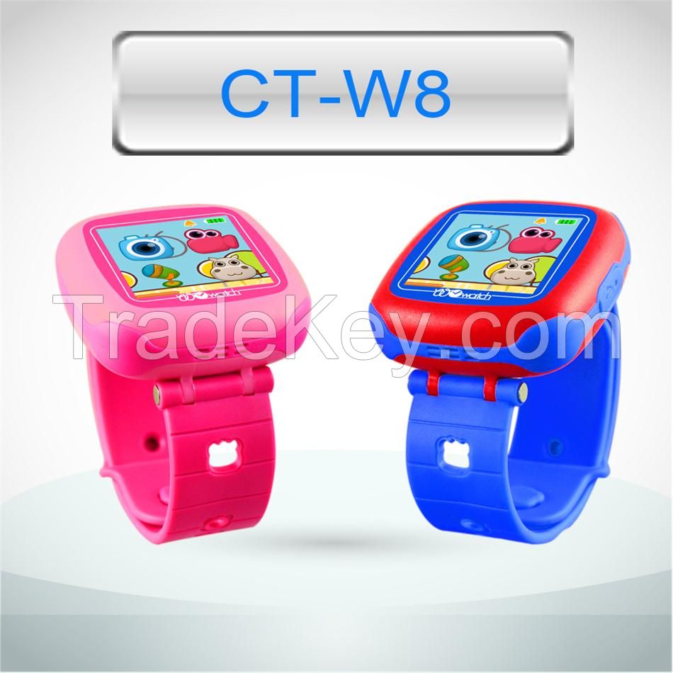 lovely design touch screen smart watch for kids camera watch