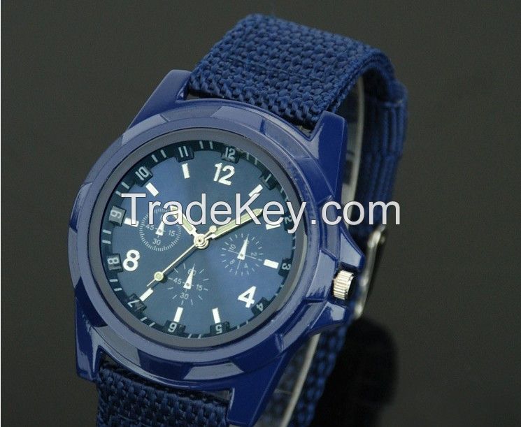 Nylon strap alloy watch at lowest price