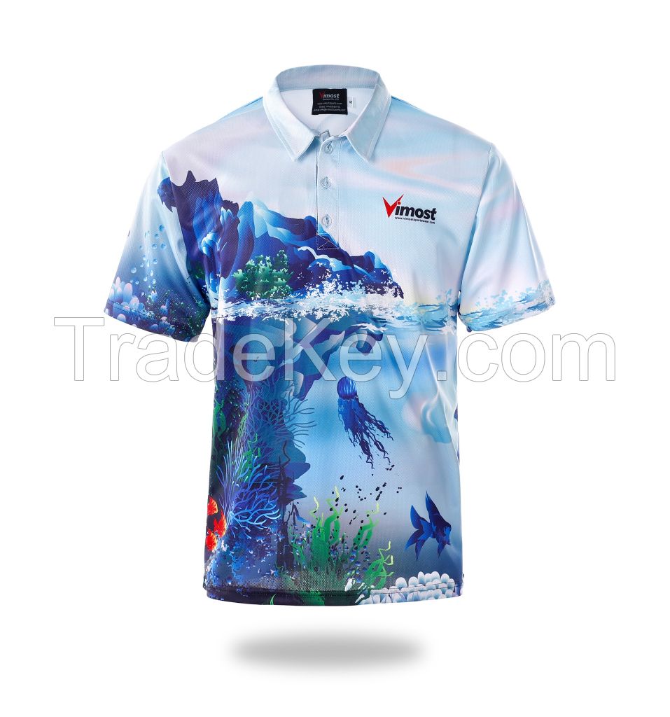 Custom sublimation fishing shirt