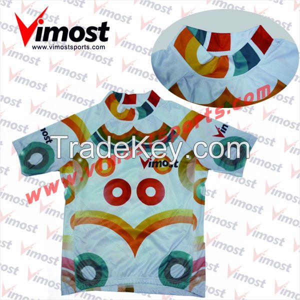 Custom sublimation cycling shirt