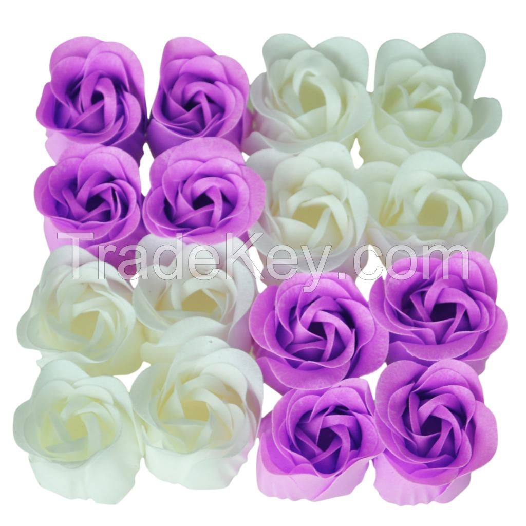 bath confetti, bah flower, bath paper, Soap Confetti, rose