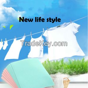 Soluble Laundry Detergent Sheet, laundry detergent paper, laundry sheet