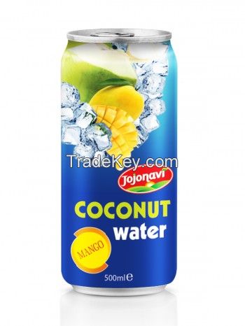 Mango Flavour With Coconut Water In Aluminium Can