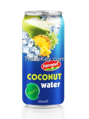 Orange Flavour With Coconut Water In Aluminium Can