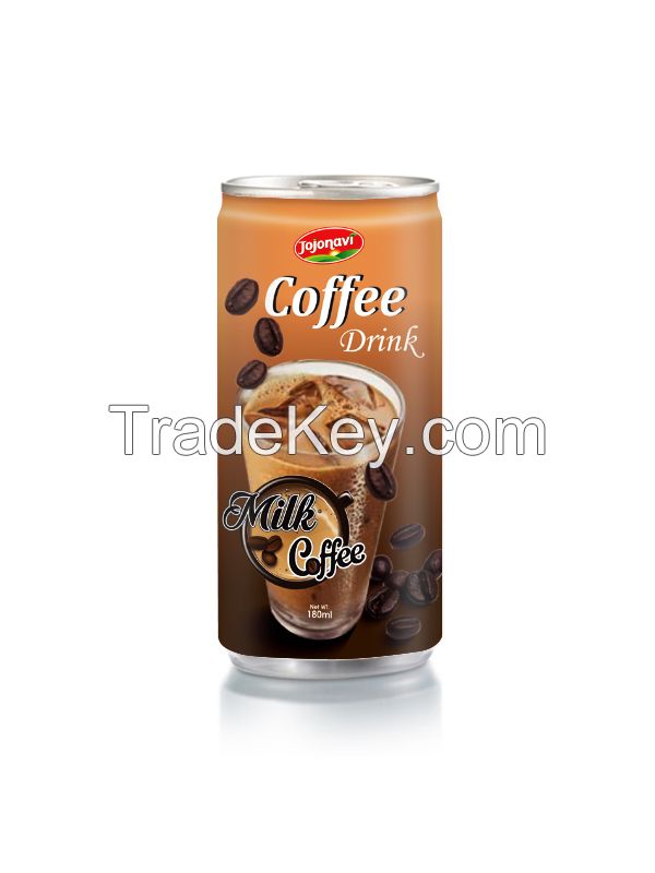 Black Cofee - Ice Coffee Drink Suppliers Vietnam In Aluminium Can