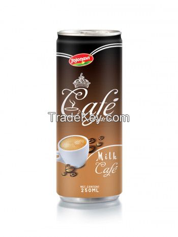 Milk Cofee - Ice Coffee Drink Suppliers Vietnam In Aluminium Can