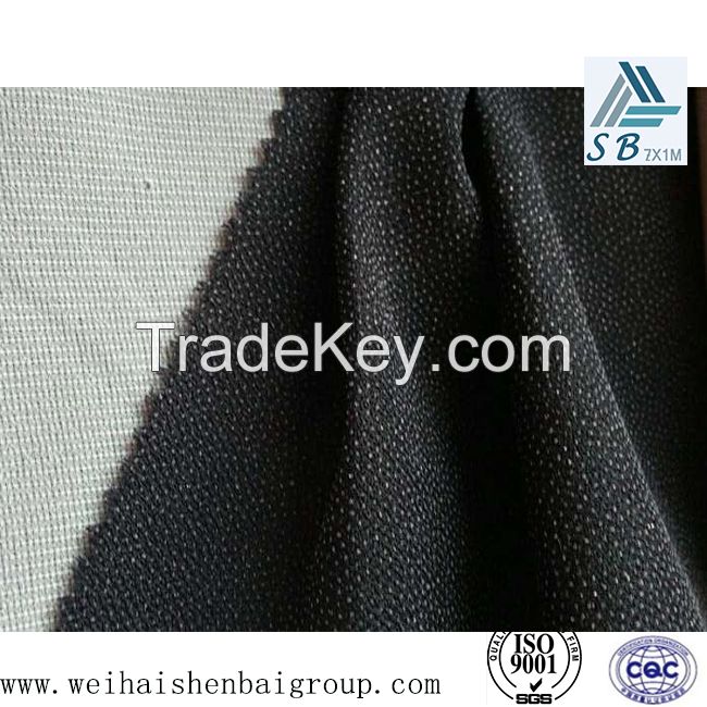 40gsm Fusible Nonwoven Fusing Interlining Fabric For Garment