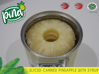 Sweet Canned Pineapple with Syrup From Indonesia