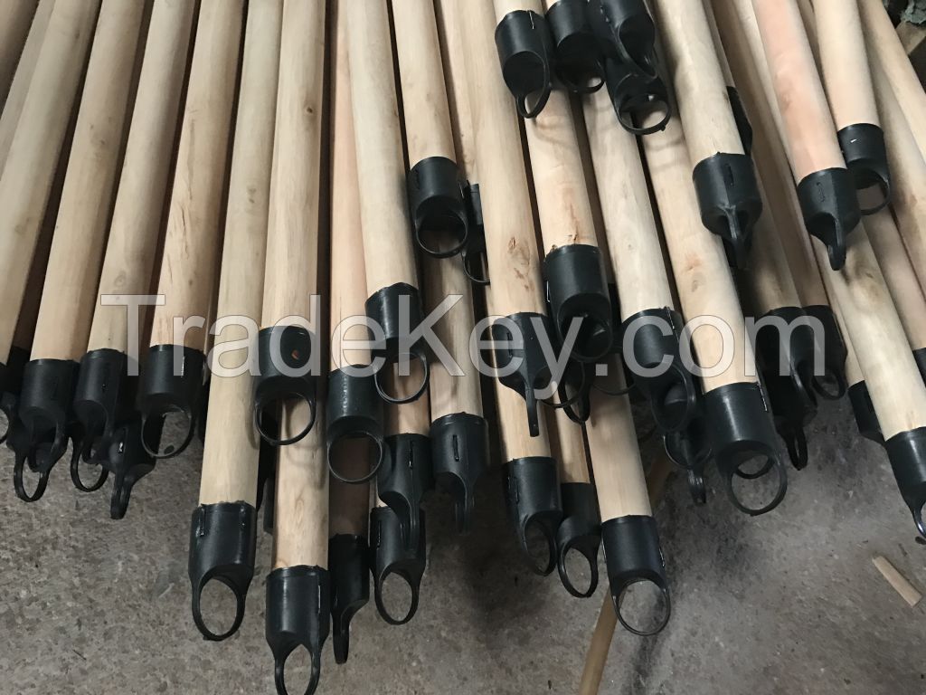 Wholesale factory price eco-friendly nature wooden broom handle