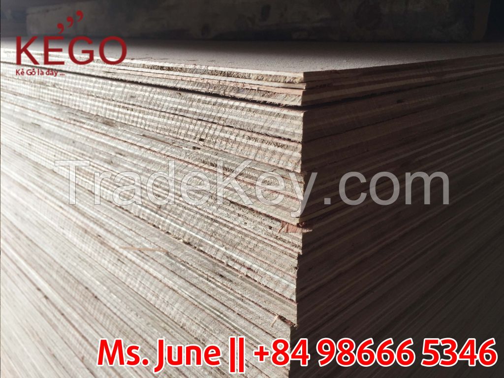 Good quality semi plywood with cheapest price from Vietnam