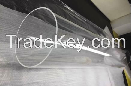 High Purity Clear Quartz Glass Tube 3mm-450mm