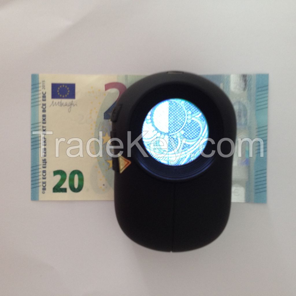 forensic magnifier with anti UV coating  UVC(254nm) UVA(365nm)  Laser(