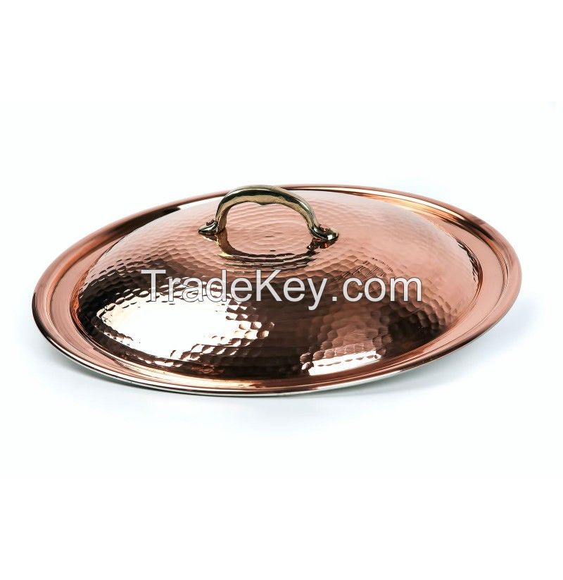 Copper Soup pot with lid - Cookware Sets Copper