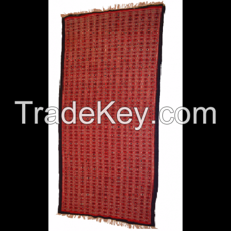 Kilim Berber Rug (Origin: Tunisia) 100% Wool (Ref # 002102) Product Specification