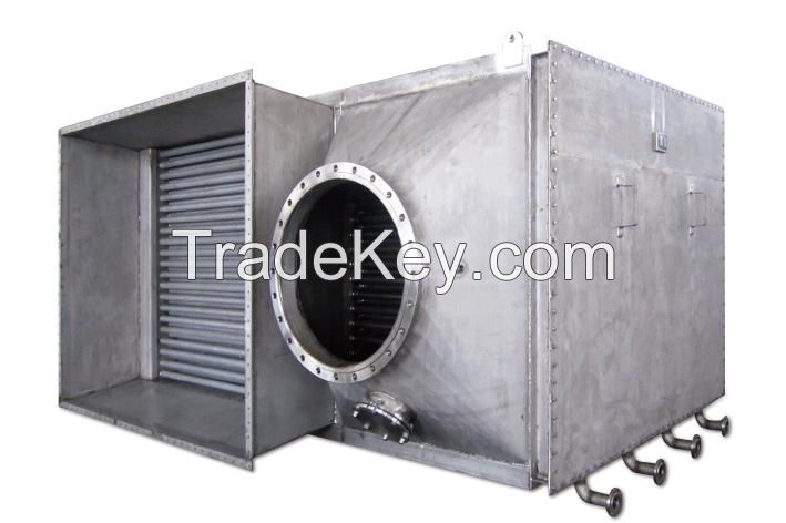 exhaust gas heat exchanger supplier China, stainless steel heat exchanger, galvanized heat exchanger, heating radiator