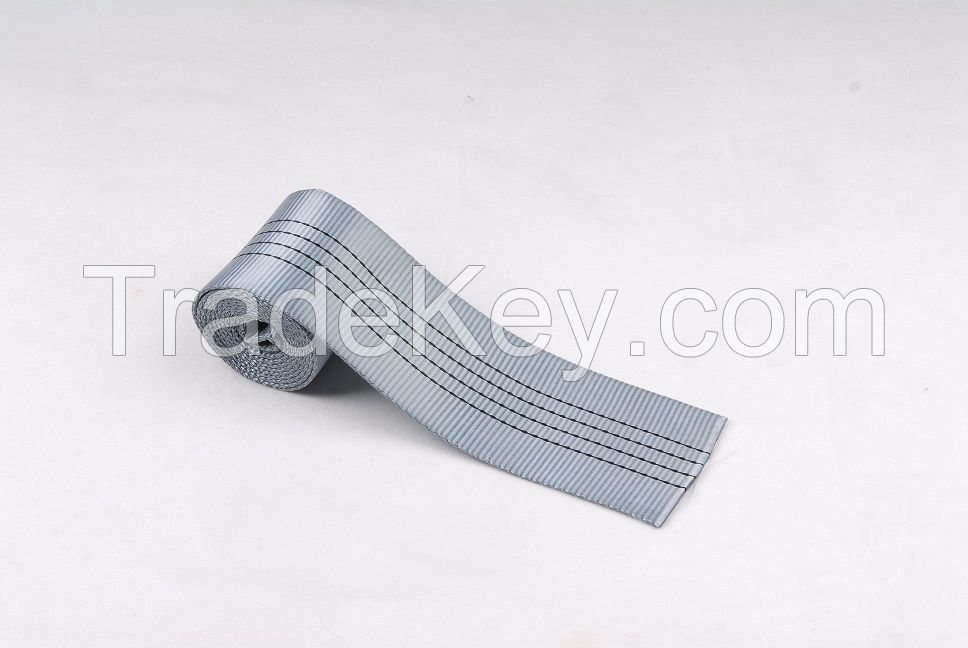 Webbing strap for lifting