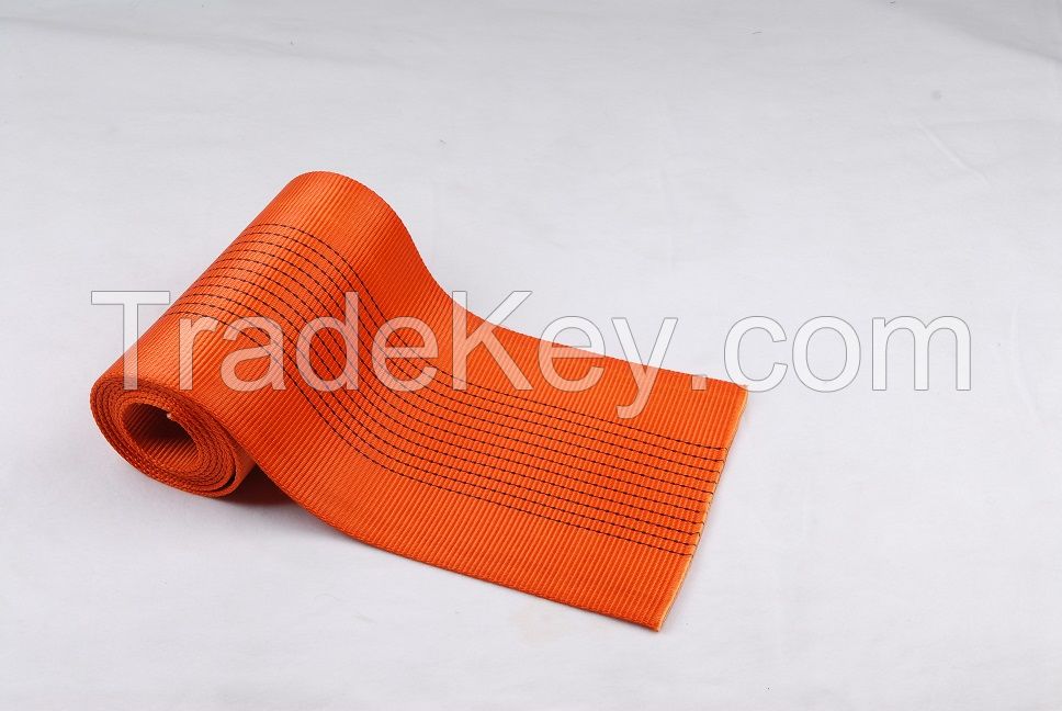 Webbing strap for lifting