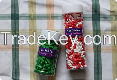 Christmas Sprinkles / Edible Cake Decorations