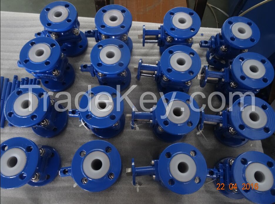 Pfa Lined Ball Valve