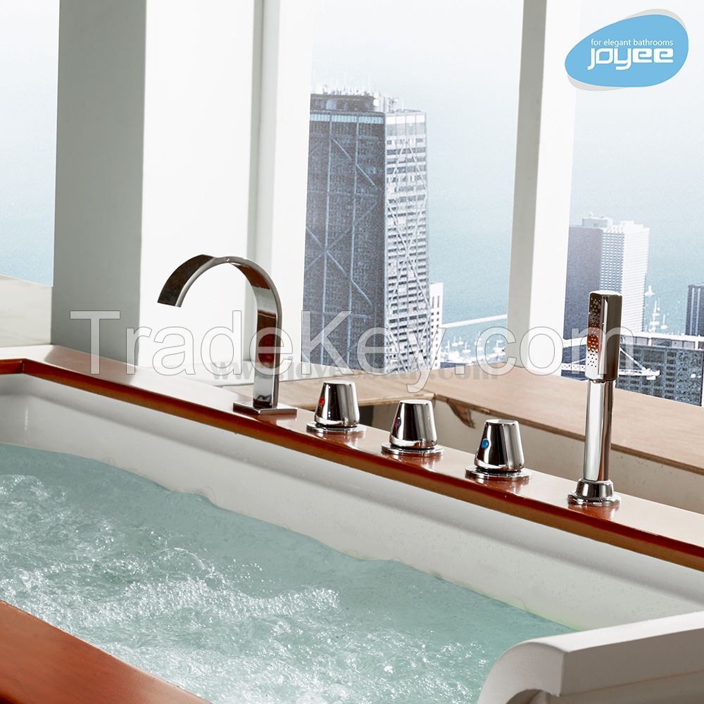 J-U261 Drop-in whirlpool massage indoor heater single person bathtub