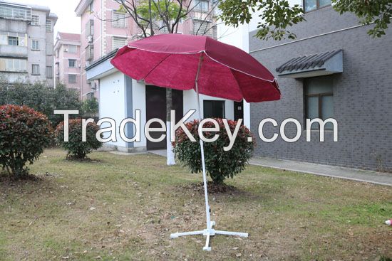 Sun-Shaping,High Quality Steel Frame Polyester Custom Folding Beach Umbrella