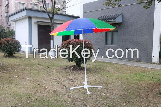 Sun-Shaping,High Quality Steel Frame Polyester Custom Folding Beach Umbrella