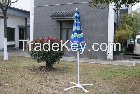 Sun-Shaping,High Quality Steel Frame Polyester Custom Folding Beach Umbrella