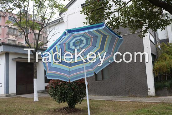 Sun-Shaping,High Quality Steel Frame Polyester Custom Folding Beach Umbrella