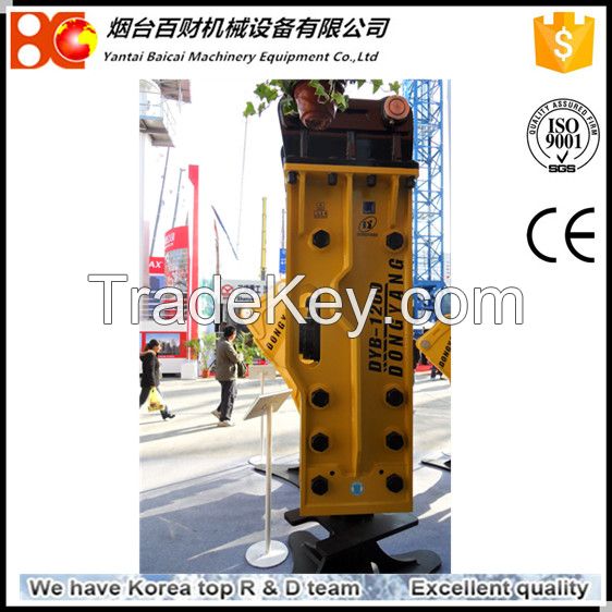 Pterosaur best price high quality YLB1200 hydraulic breaker hammer with chisel 120mm