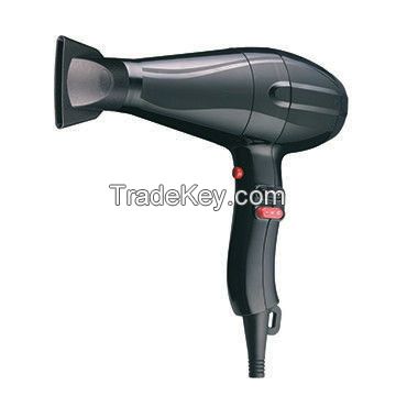 Huadi professional salon hair dryer ionic 2 heatings 3 speeds with cool shot button 